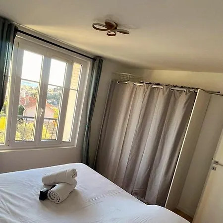 3 Pieces Cocon Dans Les Hauteurs De Cannes Vue Lägenhet *