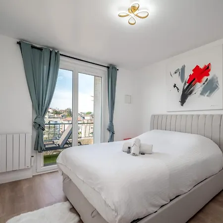 Apartman 3 Pieces Cocon Dans Les Hauteurs De Cannes Vue *