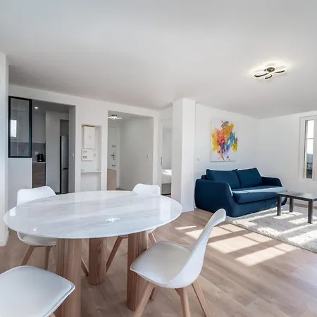 3 Pieces Cocon Dans Les Hauteurs De Cannes Vue Apartman *